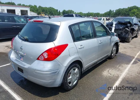 2012 Nissan Versa 1.8 S из США, поврежденный, VIN 3N1BC1CP8CK209047